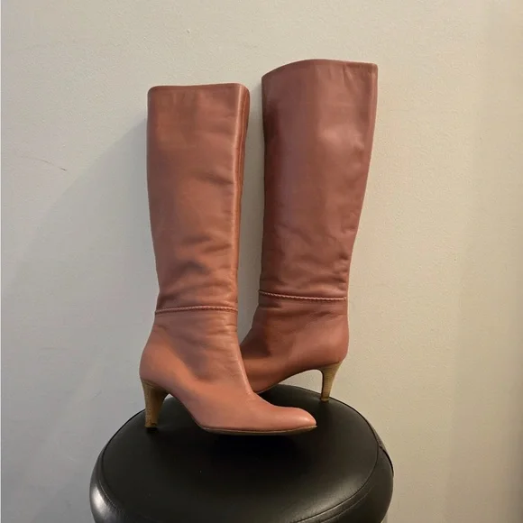 Marc Jacobs Over the Knee Pink Boots - Picture 2 of 5